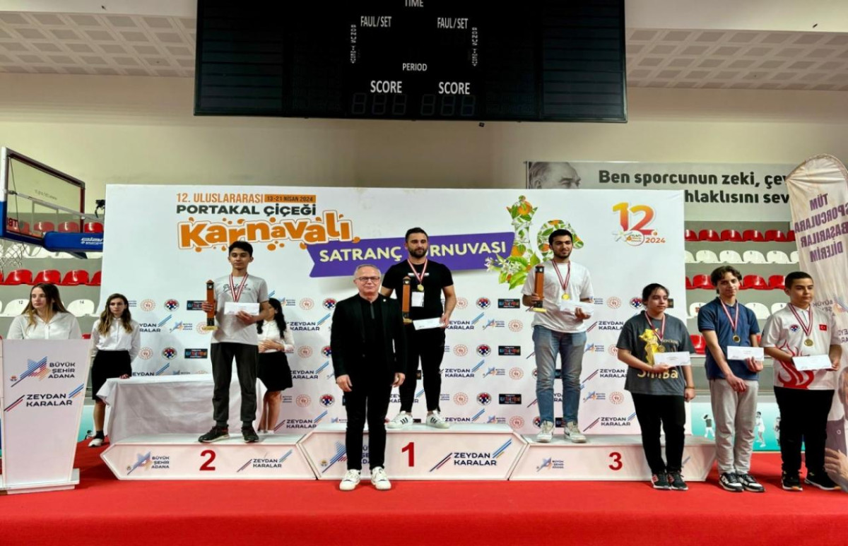 18 İLDEN 400 SATRANÇ SPORCUSU ADANA’DA YARIŞTI