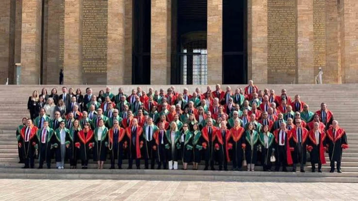 2026-2027 ADLİ YIL A&Ccedil;ILIŞI&hellip; YARGITAY &Uuml;YELERİNDEN ANITKABİR ZİYARETİ