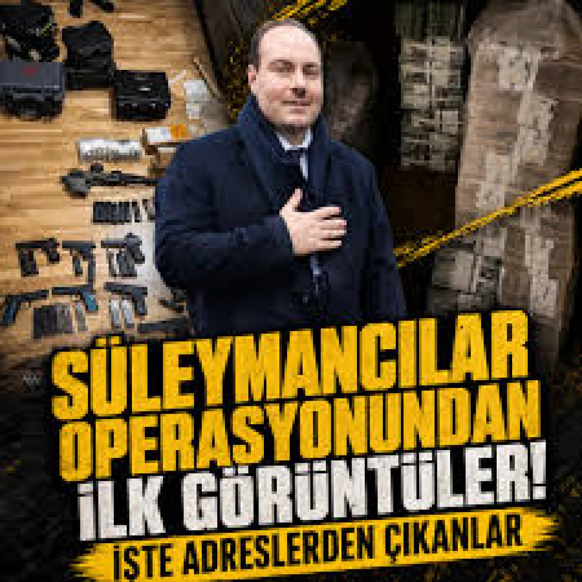 ALİHAN KURİŞ OPERASYONUNDAN İLK G&Ouml;R&Uuml;NT&Uuml;LER! İŞTE ADRESLERDEN &Ccedil;IKANLAR