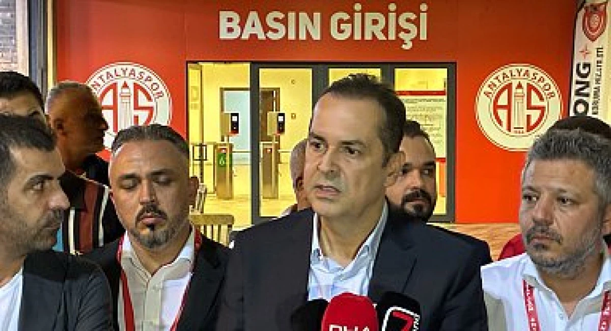 ANTALYASPOR BAŞKANI PERÇİN'DEN HAKEM TEPKİSİ VE EMRE BELÖZOĞLU AÇIKLAMASI