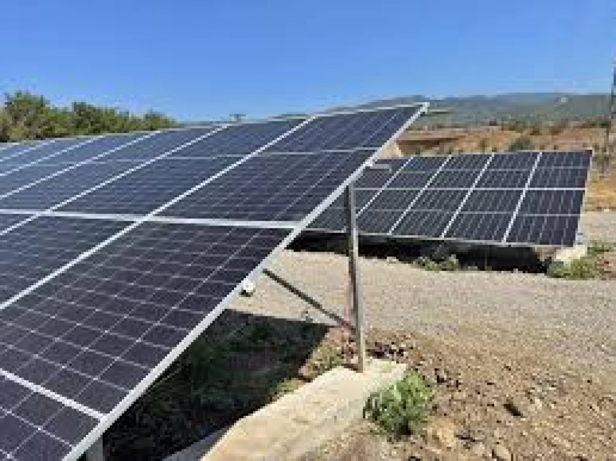 Deprem Sonrası Su Sıkıntısı Güneş Enerjisi ile Aşıldı