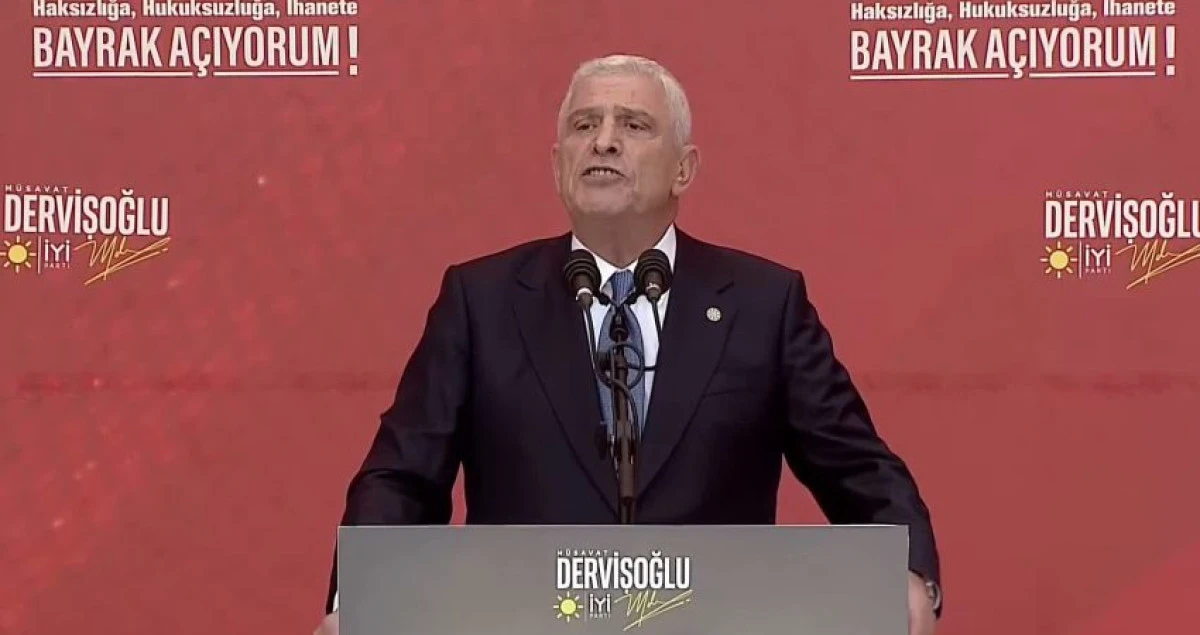 DERVİŞOĞLU: BİZİM İ&Ccedil;İN BU TER&Ouml;RE AF YASASIDIR, TSUNAMİNİN İLK DALGASIDIR