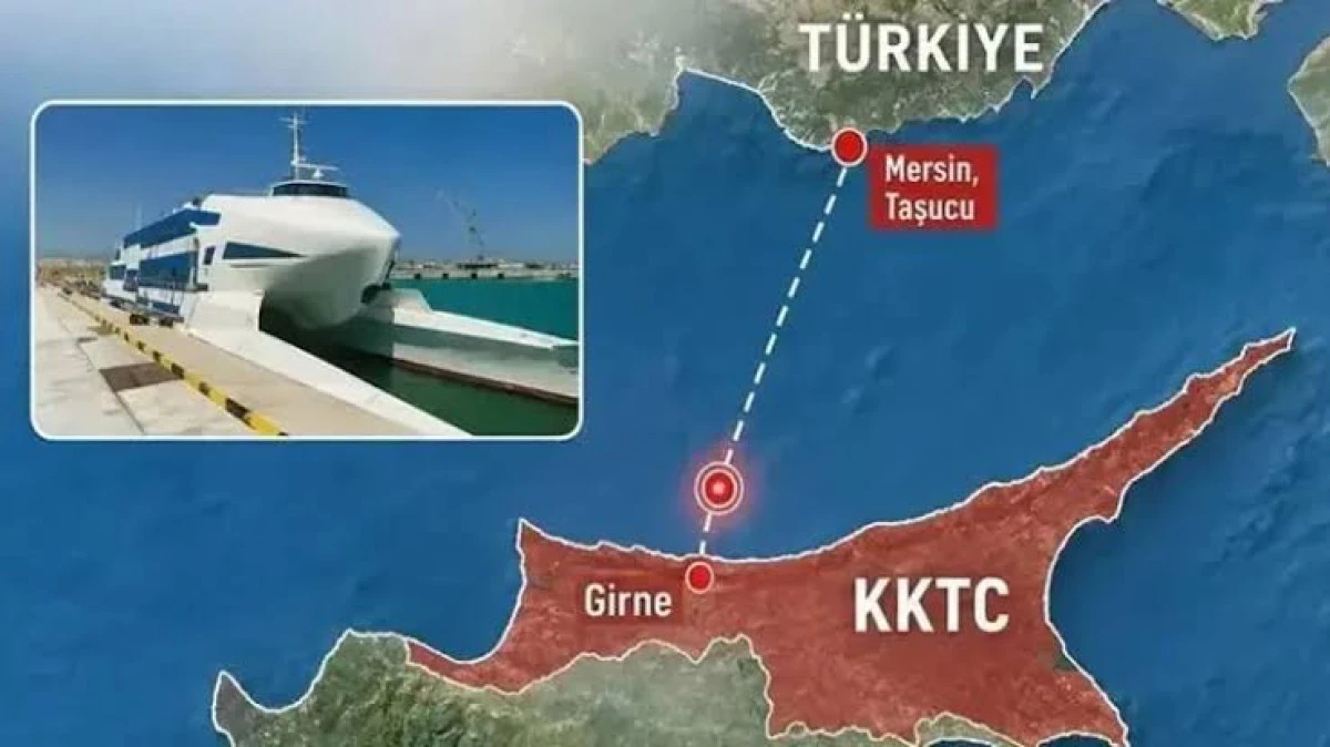 GİRNE'DE BATAN GEMİYE ULAŞILDI