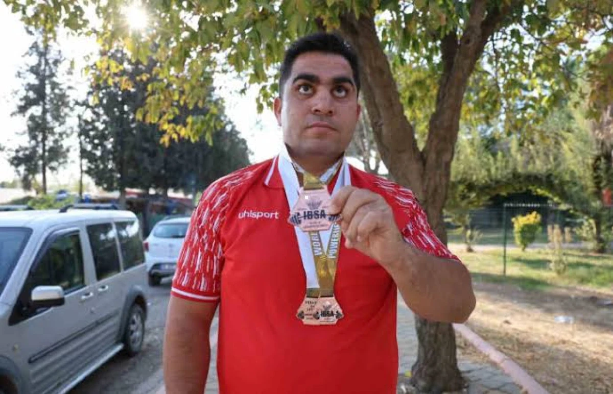 G&Ouml;RME ENGELLİ KAYA KAHRAMANMARAŞ&rsquo;A 4 MADALYAYLA D&Ouml;ND&Uuml;