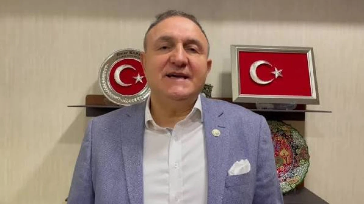 İYİ PARTİ AYDIN MİLLETVEKİLİ &Ouml;MER KARAKAŞ, PARTİSİNDEN İSTİFA ETTİ