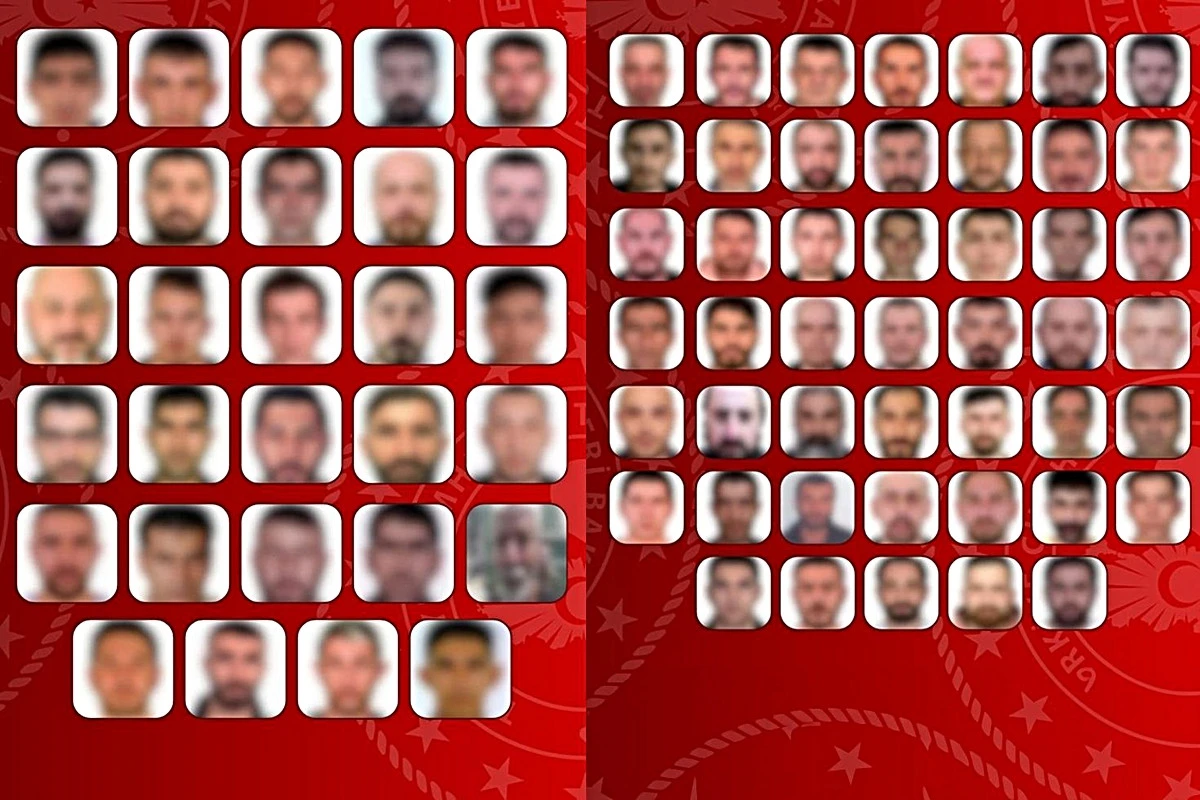 KIRMIZI B&Uuml;LTENLE VE ULUSAL SEVİYEDE ARANAN 76 SU&Ccedil;LU T&Uuml;RKİYE&rsquo;YE GETİRİLDİ