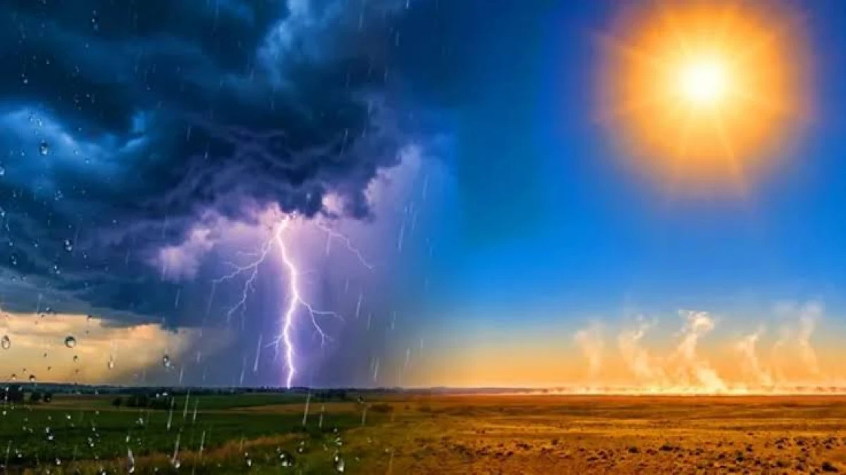 METEOROLOJİ O İLLERİ UYARDI! HEM SAĞANAK HEM AŞIRI SICAK BEKLENİYOR