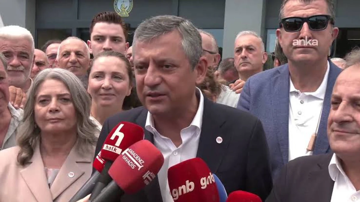&Ouml;ZG&Uuml;R &Ouml;ZEL TRABZON'DA: "YENİ PARTİ'Yİ BİR PARTİMİZ OLSUN DİYE DEĞİL, İKTİDAR OLSUN DİYE KURDUK"