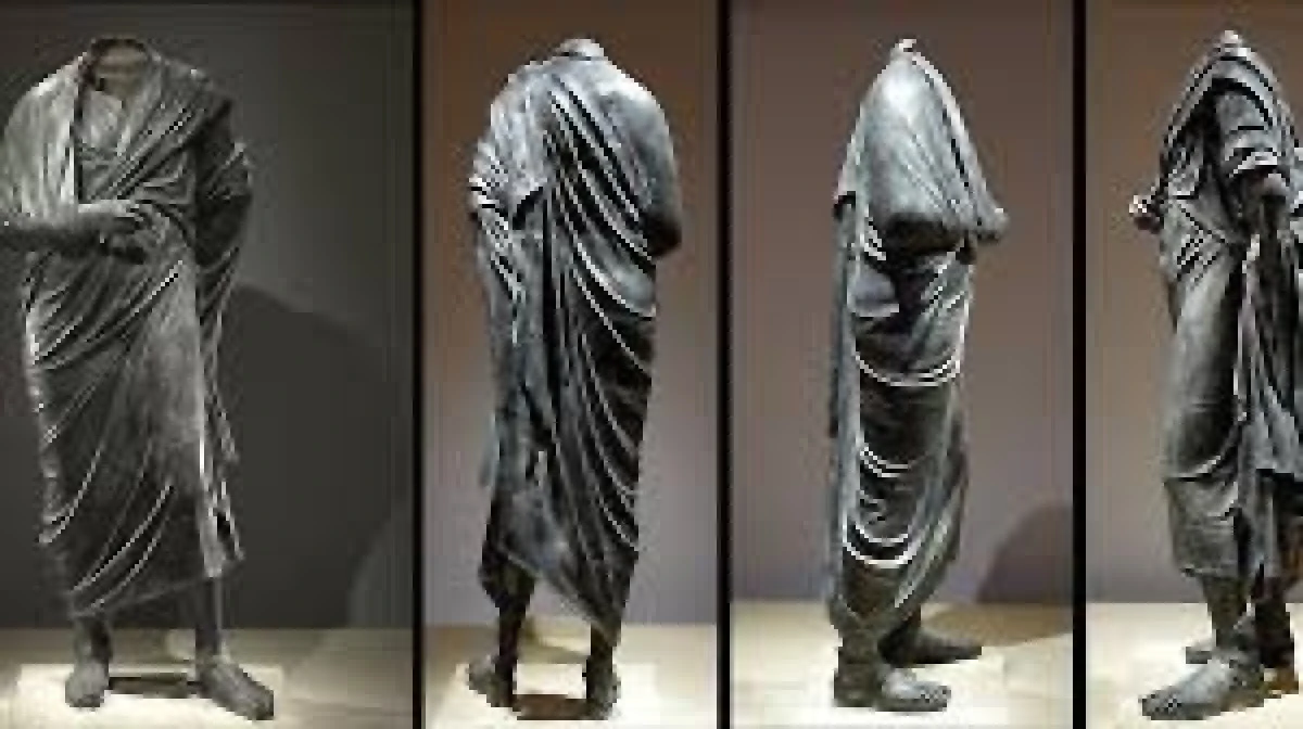 ROMA İMPARATORU MARCUS AURELİUS'UN BRONZ HEYKELİ, 65 YIL SONRA TÜRKİYE'DE