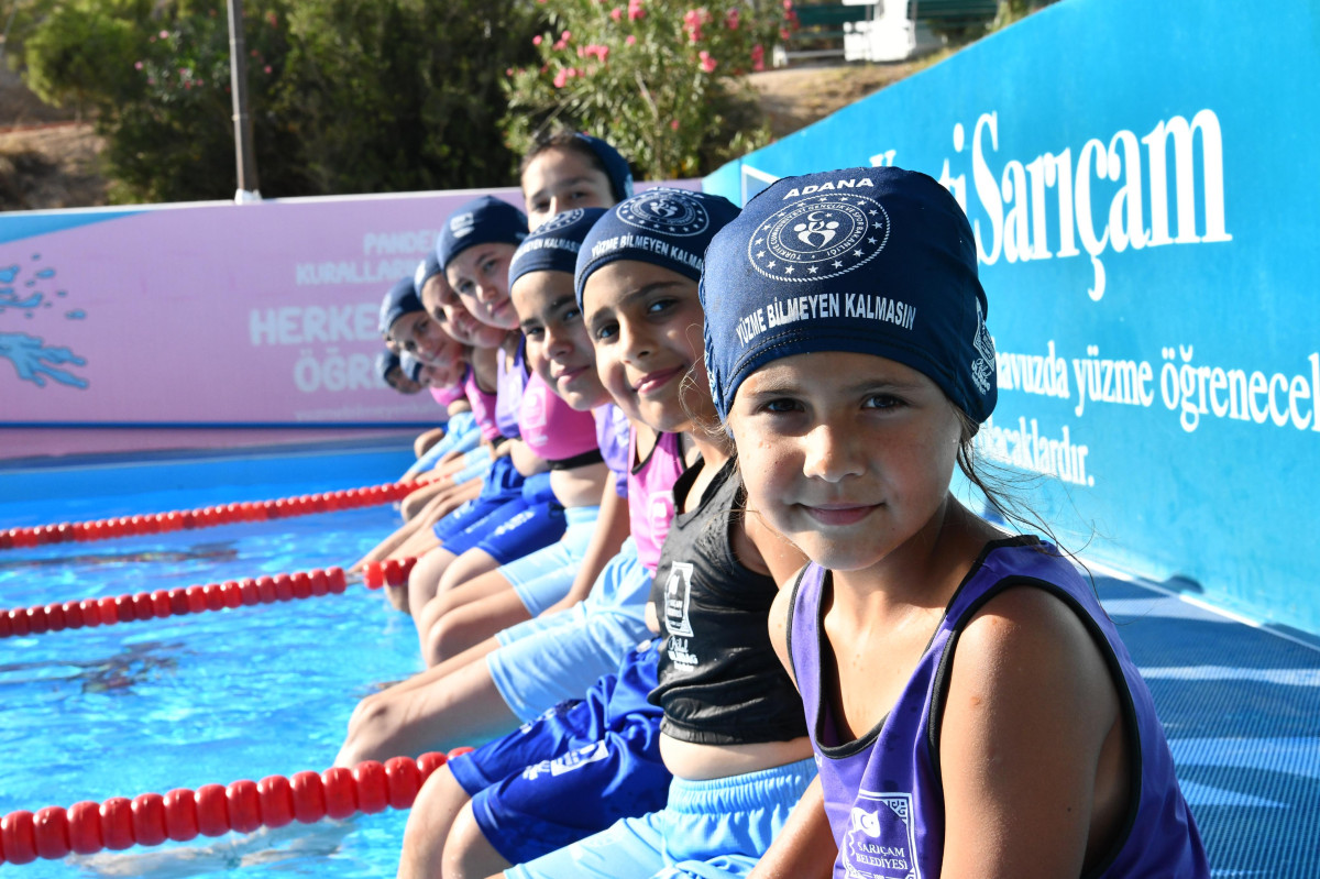 SARIÇAM BELEDİYESİ'NİN YÜZME KURSLARI 26 HAZİRAN'DA BAŞLIYOR
