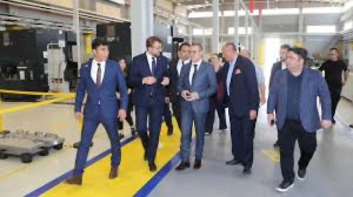 Savunma Sanayii Başkan Yardımcısı Gökhan Uçar, Kahramanmaraş'ta TUSAŞ Tesislerini Ziyaret Etti