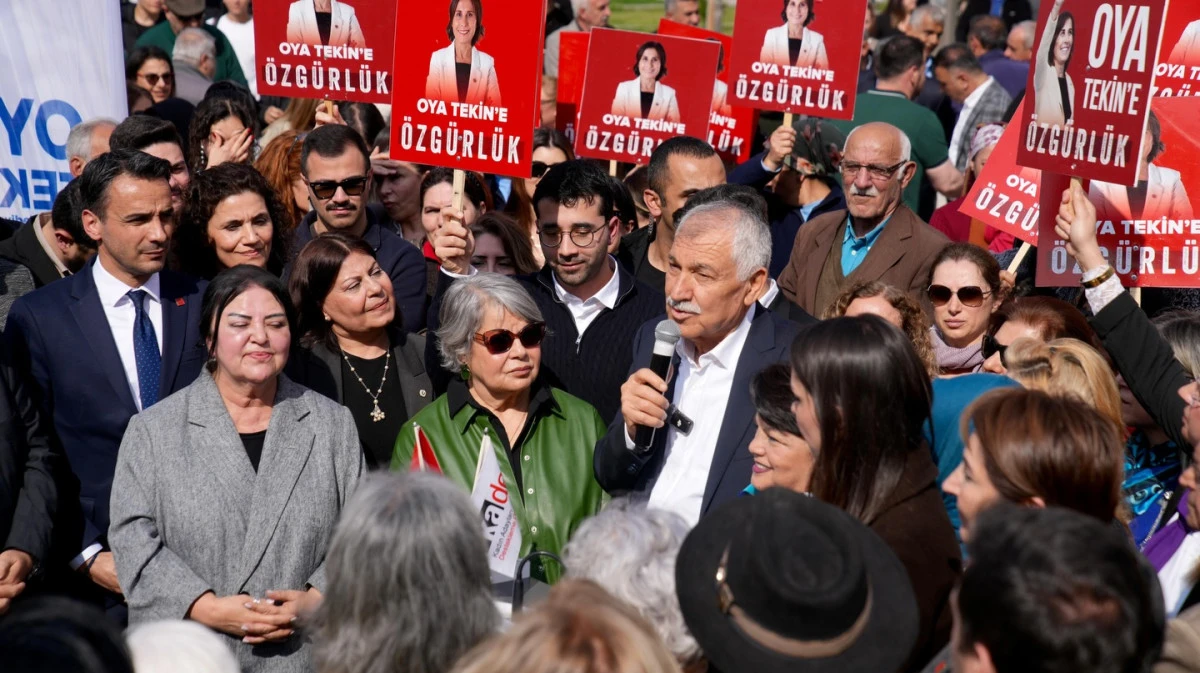 SEYHAN&rsquo;IN İRADESİ İ&Ccedil;İN TEK Y&Uuml;REK: "ADALET YERİNİ BULANA KADAR BURADAYIZ!"