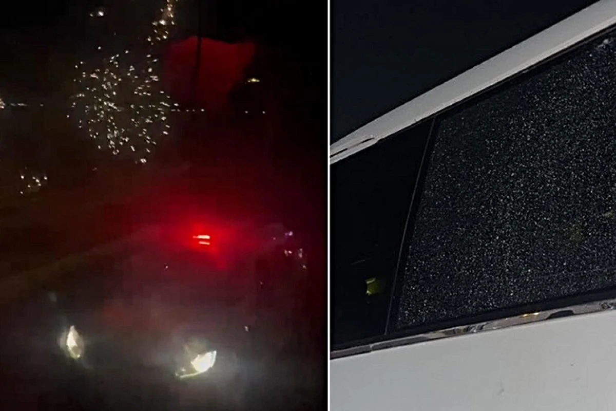 TAŞLI SALDIRIYA UĞRADILAR! OTOB&Uuml;STEN KARŞILIK VERDİLER