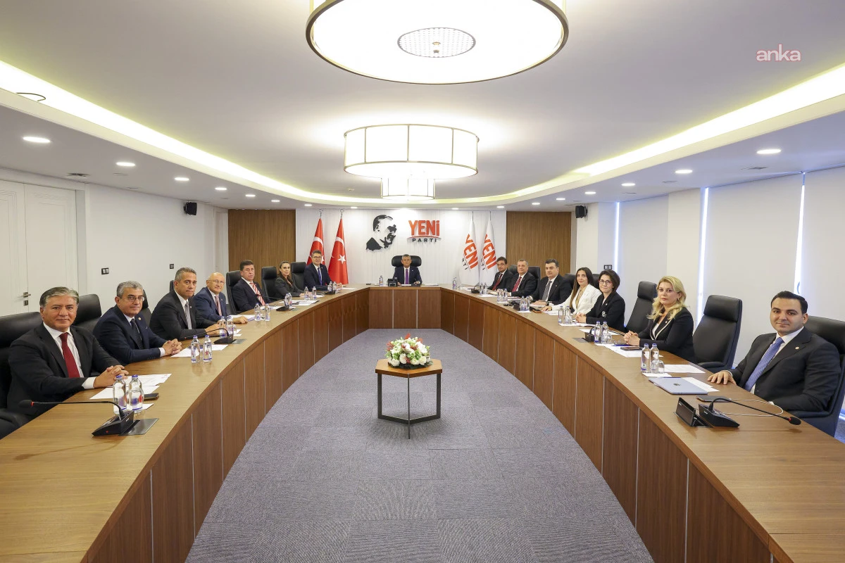 YENİ PARTİ&rsquo;DE KURULTAY VE YENİ YASAMA YILI HAZIRLIĞI
