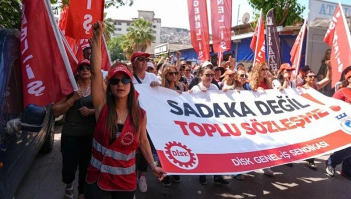 İZMİR BÜYÜKŞEHİR BELEDİYE İLE DİSK ARASINDA ANLAŞMA SAĞLANDI