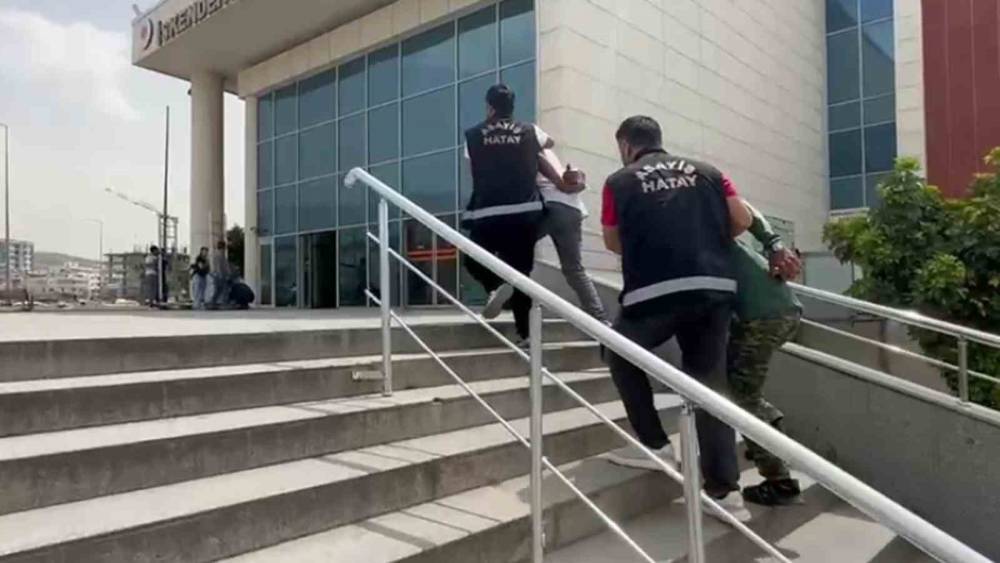 HATAY’DA HIRSIZLIK ŞÜPHELİSİ 2 ŞAHIS TUTUKLANDI