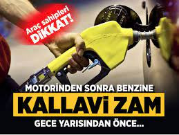 AKARYAKITA KALLAVİ BİR ZAM DAHA GELİYOR! BENZİNİN LİTRESİ 36 LİRAYI AŞACAK