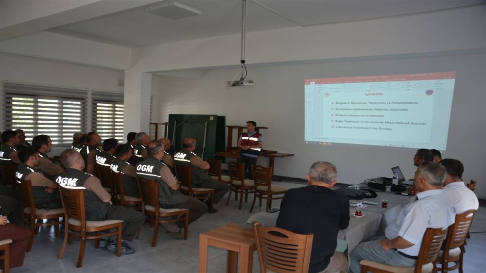JANDARMADAN ORMANCILARA KRİMİNAL EĞİTİMİ