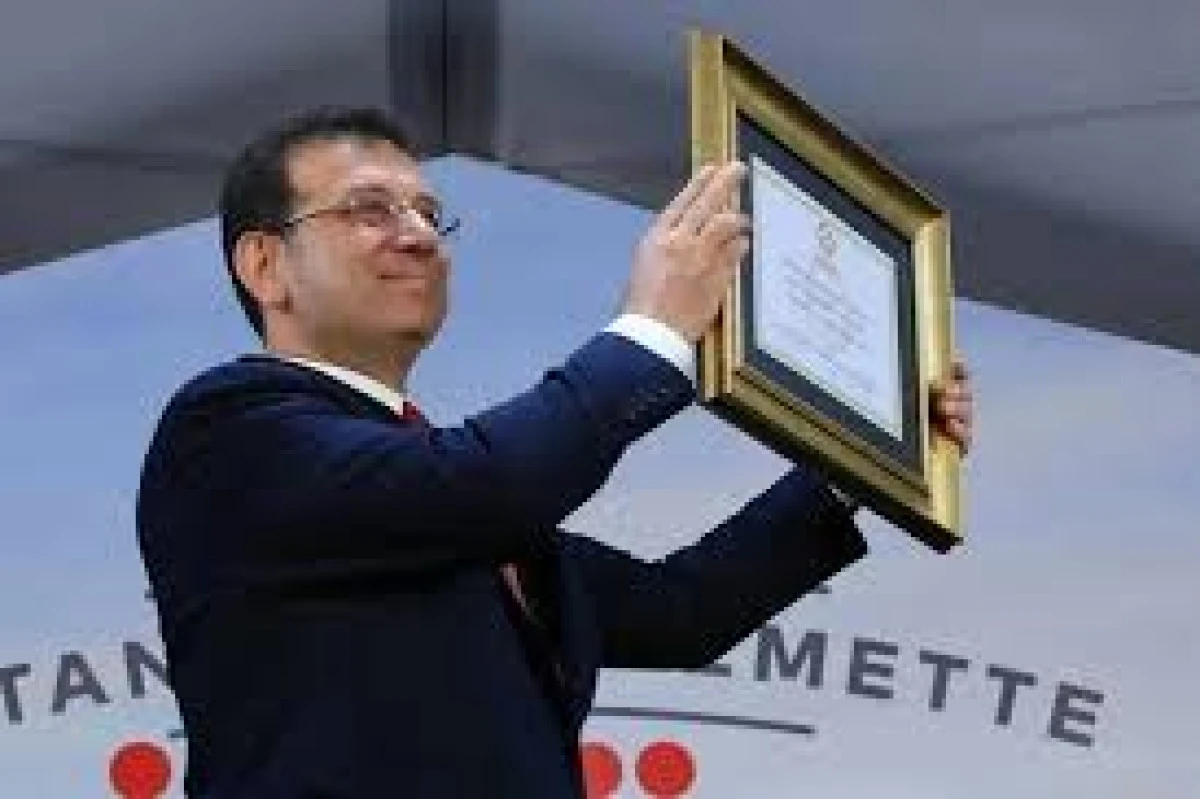 Ekrem İmamoğlu'nun yüksek lisans diploması iptal edildi