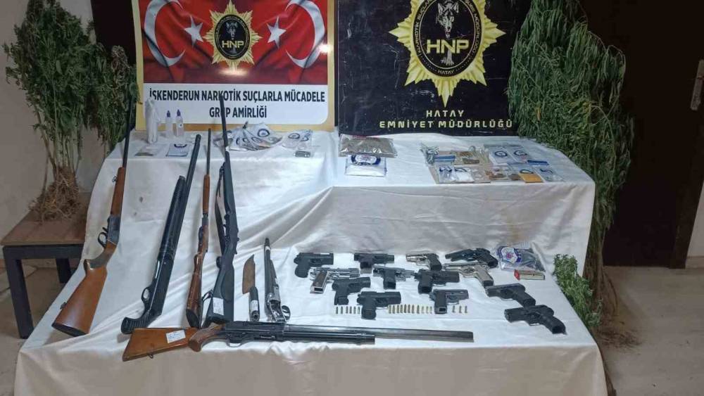 HATAY’DA 30 ADRESE EŞ ZAMANLI TORBACI OPERASYONU: 41 GÖZALTI