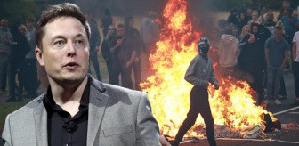 ELON MUSK'IN "İÇ SAVAŞ KAÇINILMAZ" YORUMU KRİZ ÇIKARDI! İNGİLİZ HÜKÜMETİNDEN YANIT GECİKMEDİ