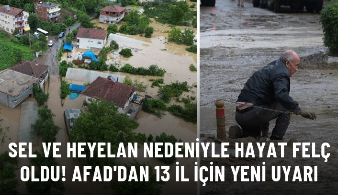 13 İL İÇİN UYARI!