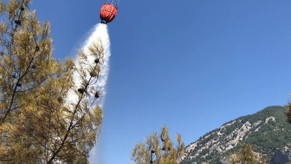 Adana’da orman yangını söndürüldü