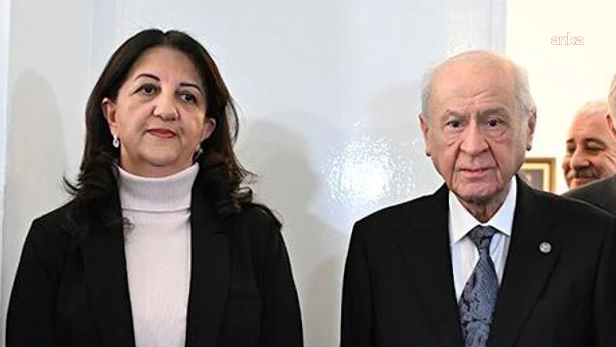 DEM PARTİ İMRALI HEYETİ ÜYELERİ, MHP GENEL BAŞKANI BAHÇELİ İLE GÖRÜŞTÜ