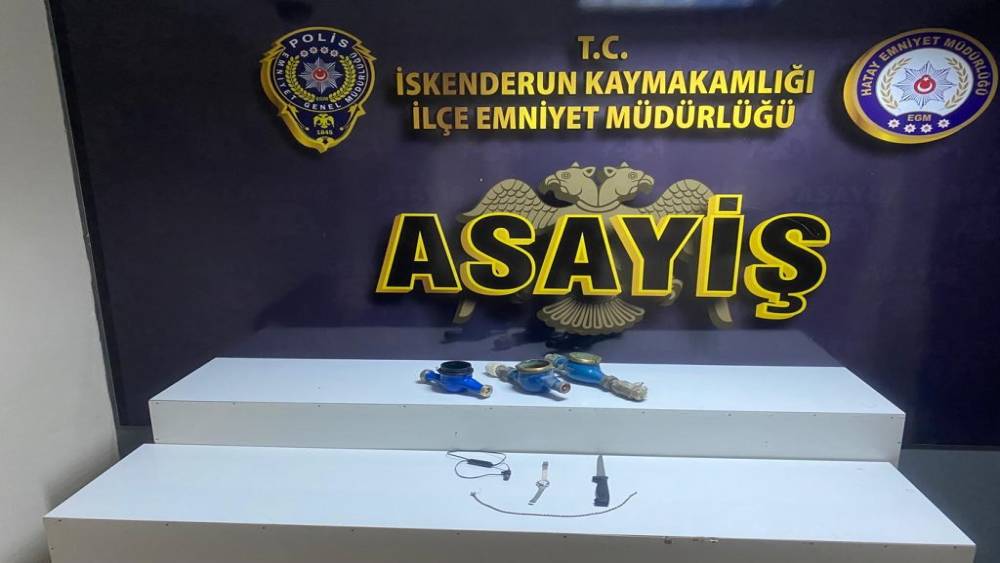 HIRSIZLIK ŞÜPHELİSİ TUTUKLANDI