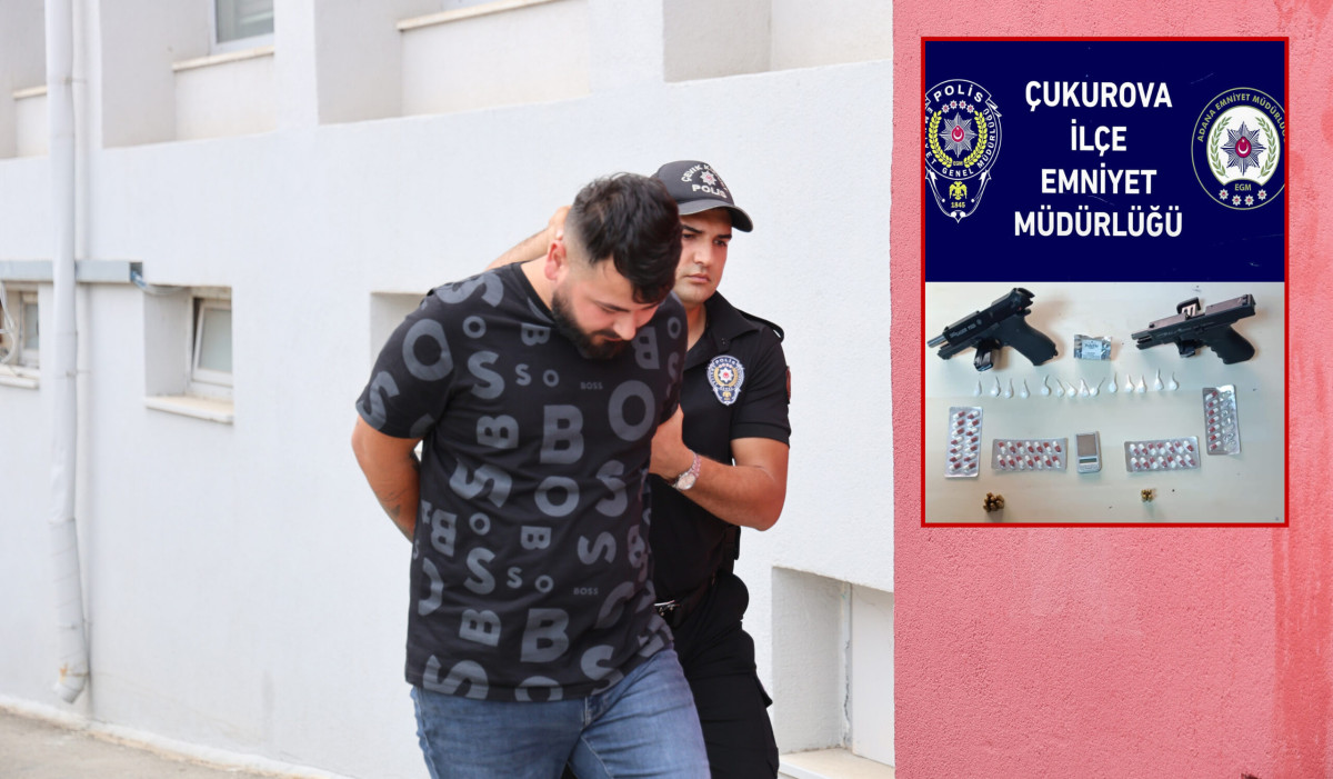UYUŞTURUCU SATTIĞI ÖNE SÜRÜLEN ŞÜPHELİYİ ÇUKUROVA POLİSİ YAKALADI