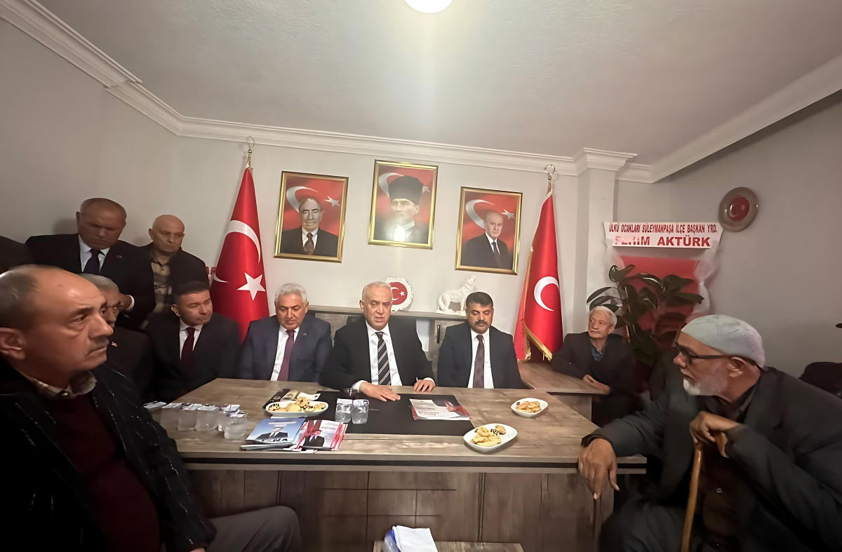 BAŞKAN YUSUF KANLI’DAN, YENİ ATANAN TEŞKİLATA ZİYARET