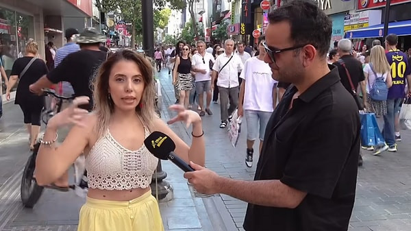 SOKAK RÖPORTAJINDA SÖYLEDİĞİ SÖZLERİN ARDINDAN GÖZALTINA ALINAN KADIN TUTUKLANDI