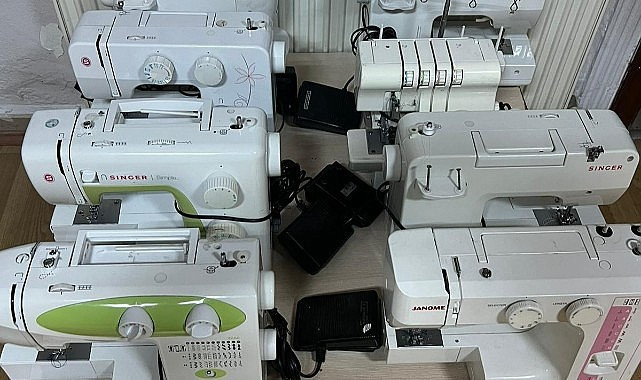 Dikiş makinelerini çalan şüpheli yakalandı