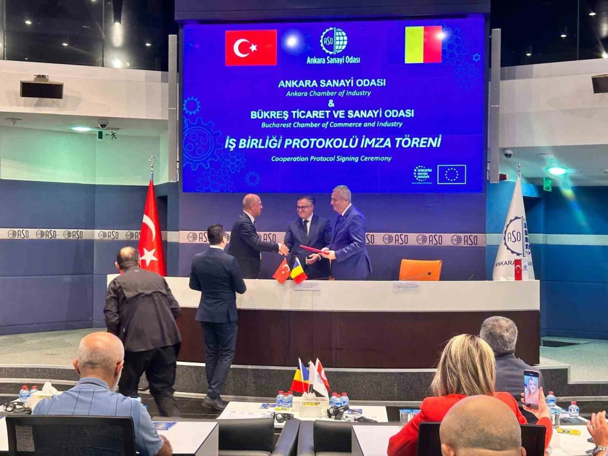 ASO VE ROMANYA BÜYÜKELÇİLİĞİ ARASINDA İŞBİRLİĞİ PROTOKOLÜ İMZALANDI