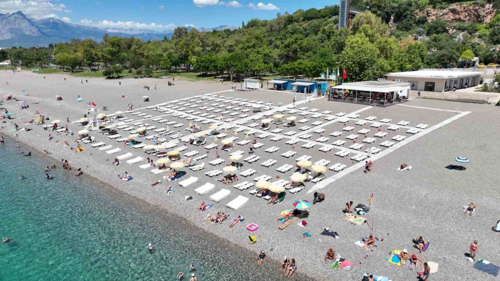 BÜYÜKŞEHİR’İN EKDAĞ PLAJLARI SEZONA HAZIR