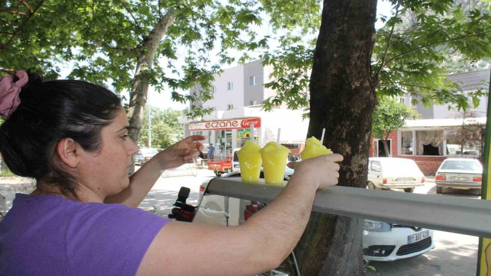 LİMON, ÇİLEK VE KİVİDEN SONRA LAVANTA DONDURMASI ÜRETİMİ DE BAŞLADI