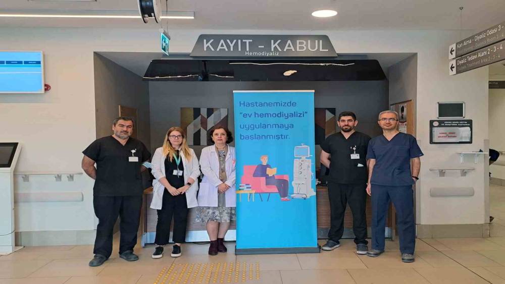 ADANA ŞEHİR HASTANESİ’NDEN ‘EVDE DİYALİZ’ HİZMETİ