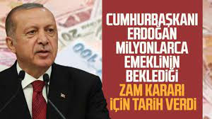 CUMHURBAŞKANI ERDOĞAN SİNYALİ VERMİŞTİ! EMEKLİ ZAMMI 2024'E KALMAYACAK, İŞTE MECLİS'E GELECEĞİ TARİH