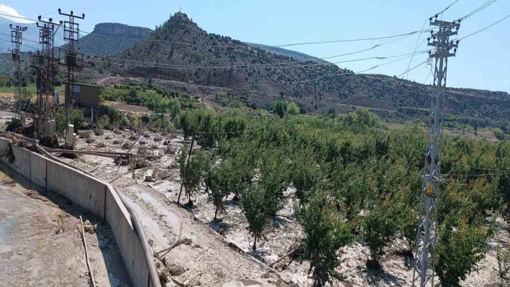 MERSİN MUT’TA YAĞIŞLARDAN ETKİLENEN ALANLARDA HASAR TESPİTİ