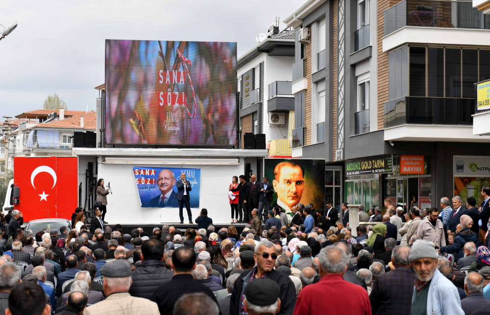 BAŞKAN ÜMİT UYSAL, CHP MİLLETVEKİLİ ADAYLARIYLA SAHADA