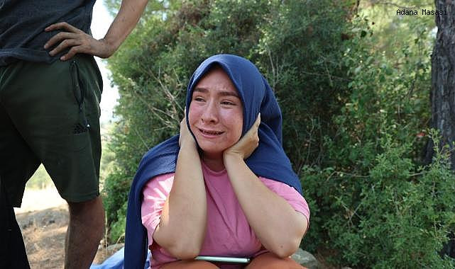 EVİ YANAN AİLENİN FERYADI YÜREKLERİ DAĞLADI, YANGINI GÖZYAŞLARI İLE İZLEDİLER