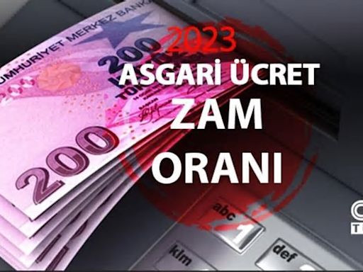 KULİSLERDE RAKAM KONUŞULMAYA BAŞLANDI! ASGARİ ÜCRETTE ZAM ORANI BELİRLENİYOR