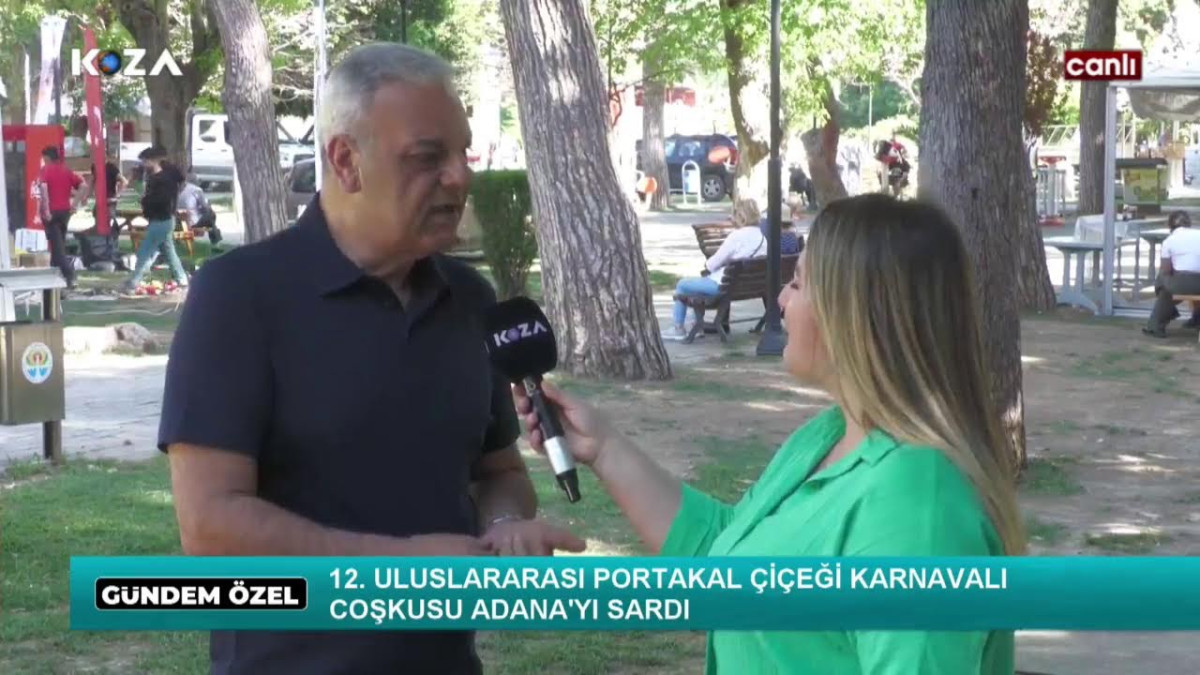 “PORTAKAL ÇİÇEĞİ KARNAVALI”NI TÜM DÜNYA CANLI YAYINDA KOZA TV’DE İZLİYOR