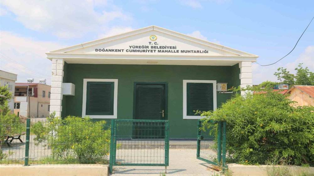 YÜREĞİR’E 25 YENİ MUHTARLIK BİNASI