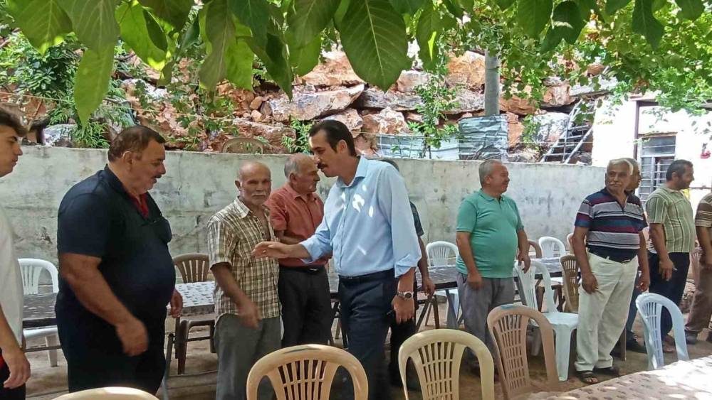 KAYMAKAM TOPSAKALOĞLU, MAHALLELİNİN SORUN VE TALEPLERİNİ DİNLEDİ
