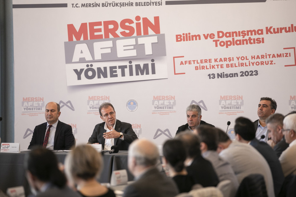 “MERSİN, BİRÇOK AFETLE KARŞI KARŞIYA KALABİLİR”