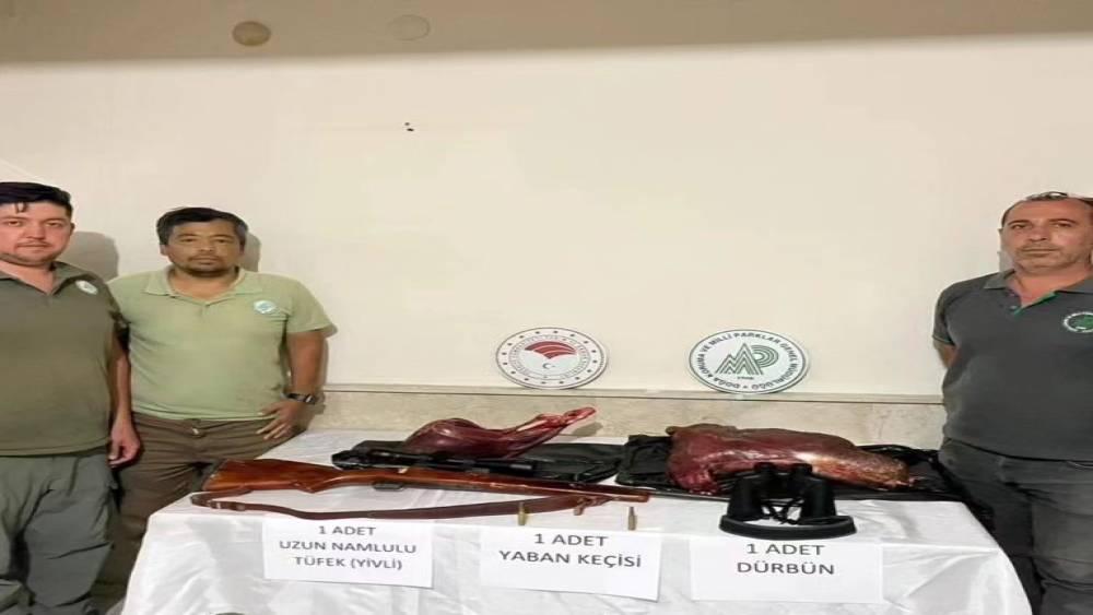 ANTALYA’DA KAÇAK YABAN KEÇİ AVINA 300 BİN TL TAZMİNAT