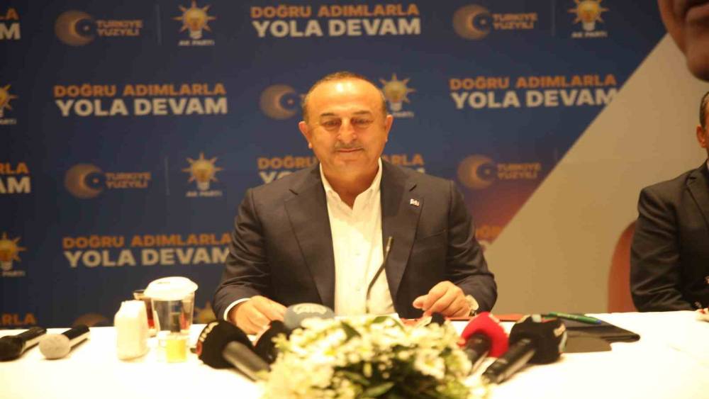 Çavuşoğlu: "Karşımızda yerli ve milli bir muhalefet yok"