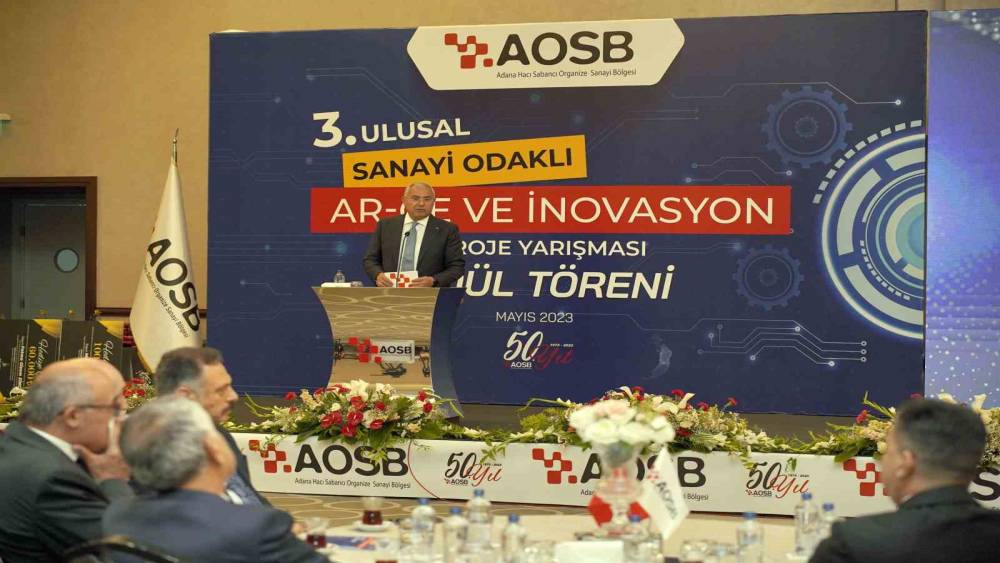 AOSB’DE 3.ULUSAL SANAYİ ODAKLI AR-GE VE İNOVASYON PROJE YARIŞMASINDA ÖDÜLLER VERİLDİ
