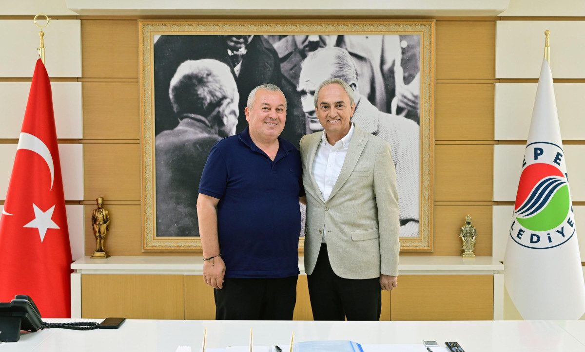 CEMAL ENGİNYURT’TAN BAŞKAN MESUT KOCAGÖZ’E ZİYARET